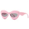 Gafas de sol Retro de gran tamaño ovaladas de lujo para hombre, gafas de sol de diseñador de marca para mujer, gafas de sol de ojo de gato a la moda