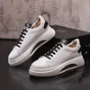 Luxury Designer Party Dress Wedding Shoes Spring Autumn Breathable White Casual Sneakers Round Toe Thick Bottom Business Leisure Driving Walking Loafers C39