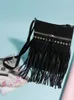 Torby wieczorowe mody nitu Tassel Kobiety Wysokiej jakości ramię designerka designerska torebki crossbody bolsa feminina