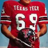 Maillot de Football personnalisé Texas Tech Ttu, collège Ncaa, Kesean Carter Ja'lynn Polk Mahomes Ii Jett Duffey Alan Bowman Shyne