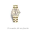 Women Designer Watches Luksusowa marka dla datejustu panie 31 mm diamentowy zegar automatyczny mechaniczny Relogio feminino