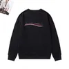 Designer round neck hoodie men's women's fashion street pullover sweatshirt loose couple's top