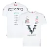 جديد F1 Suit Suit T-Shirt Team Team Summer Short Sleeve Champion Clothization Men Men Transform
