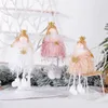 Kerstdecoraties 1 stks Decoratie Angel Doll Toy Hangende hangerse Tree Fir Home Year Hogar Gifts