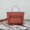 Filosophy recomienda la versión superior Nano Belt Bag cuero genuino diseñador mujeres Crossbody Color sólido señora bolsos 20cm 24cm