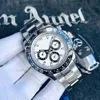 Lewens Ditongna Relógio mecânico Panda Business à prova d'água automático totalmente com pulseira de aço fino