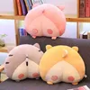 Créatif drôle 4050Cm Kawaii chat fesses en peluche Corgi coussin cochon coussin dessin animé Animal canapé en peluche chien enfants jouet J220729