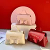 Geschenkwikkeling Creatief Portable Party Wedding Gefoort Candy Boxes Baby Shower Tas Diy Box Romantic Mariage