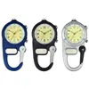 포켓 시계 Lancardo Digital Carabiner Clip Sport Hook Clock 선물 선물 전자식 다기능 FOB 시계 야외