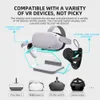 VR/AR Accessorise for Oculus Quest 2磁気充電ドックステーションコントローラー充電器ホルダーベースVRメガネディスプレイスタンドヘッドセットアクセサリー221107