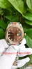 U1 Topswelling Werstwatches Men Men 41mm Champagne 126331 126331-0004 Automatic 2813 Mechanical 18K Rose Gold Steeld Steel Sugelet Watches Watches