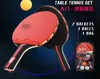 Table Tennis Set Beach Racket Two Racket Three Ball Beginner Training Competition Board