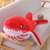 60100135cm Giant Hammerhead Shark Cuddle Lifely Shark Toy Soft Cuddle Dier Hoge kwaliteit Ldren Verjaardag Geschenk Decor J220729