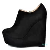 Legzen Fashion Women's Women's Boots Platform круглой ноги бенж.