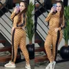 Designer Brand Women Tracksuits Jogging Suit Print Two Piece Sets Long Sleeve Outfits Sportswear Pullover Pants zip Sweatsuits 2022 Fall Winter sport Clothes 8841-5