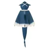 Costume a tema Anime Hololive Vtuber Virtual Anchor Gawr Gura Costume cosplay Parrucca Materiale con stampa a strato d'aria Adatto a varie occasioni J220720