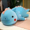 80120cm Giant Dream Dinosaur Plush Toy Soft Filled Cartoon Animal Pop Girlfriend Sleeping Pillow Baby Kids Birthday Fun Gift J220729