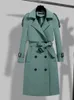 Cappotto invernale in misto lana da donna per donna Trench coat per donna Cappotto lungo Trench Coat Giacca streetwear moda coreana Top manica lunga vintage 221107