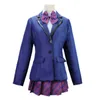 Anime Komi kan inte kommunicera Komi Shoko Cosplay Costumes Women School JK Uniform Clothes Skirt Jacketillbehör J220720