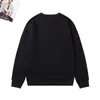 Designer girocollo con cappuccio da uomo moda donna street pullover felpa sciolto top da coppia