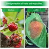 Emballage cadeau 100 pièces sacs de Protection de fruits verts filet avec cordon de serrage couverture de jardin sac en maille pour protéger les plantes de Pes