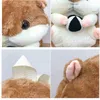 Kawaii Criceto Peluche Zaino Borsa da scuola per ragazze Cuddly Mouse Pop Borse da donna Criceto Abbracci Semi Borse a tracolla J220729