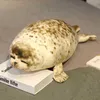 Nuevo 120 Cm Gigante RealLife Sea Lion Cuddles Soft Cuddle Seal Cojín Simulación Sussen Doll Lindo regalo para bebés Niños J220729
