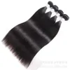 Cheveux Lace Wigs Real Curtain Straight 9a Bundle Perruque brésilienne de cheveux humains