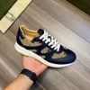 2022SS Casual schoenen Luxe designer Sneaker echt lederen mesh Pointed Toe Race Runner Buiten zijn maat38-45 MKJKK0000002