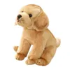 1Pc Super Quality Labrador Bulldog Puppy Stuffed Dog Plush Toys Cute Simulation Pets Fluffy Baby Dolls Birthday Gifts For kids J220729