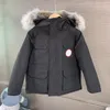 2022 Kış Yeni Tasarımcı Çocuklar Erkekler İçin Ceket Kaplama Gerçek Rakun Kürk Kalın Sıcak Bebek Dış Giyim Katlar 2-12 Erkek Kız Ceketler Yıllık Moda Teenage Parka
