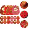 Gift Wrap Red Envelopes Money Year Envelope Chinese Spring Festival Packet Packets Hongbao Pocket Giftthe Paper Wedding Lucky