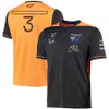 2022 Nuova maglietta F1 Summer Racer a maniche corte Formula 1 T-shirt Polo da uomo Tifosi auto Jersey Racing Team T-shirt Taglie forti Personalizzata