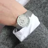 Zegarek zegarek biznesowy okrągły Waterproof Waterproof Unisex Wskaźnik kwarcowy Kwarcowy nadgarstek