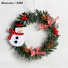 Christmas Decorations Year 2022 Garland Wreath Pinecone Tree For Home Xmas Party Hanging Ornament Noel Gift