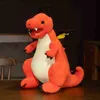 Neue 4558 cm Dinosaurier Kuscheln Pterosauria Tiere Ausgestopfte Puppen Karton Anime Drache Mit Flügeln Für ldren Kinder jungen Geschenk J220729