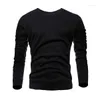 Men's T Shirts ZOGAA 2022 7 Colors Sweater Men Cotton Long Sleeve Pullover Quality Tops And Tees Paired With All Jacket Coat