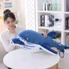 60100135cm Giant Hammerhead Shark Cuddle Lifely Shark Toy Soft Cuddle Dier Hoge kwaliteit Ldren Verjaardag Geschenk Decor J220729