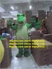 Ny Green Crocodile Mascot Costume Mascotte Cayman Crocodilian Crocilisk Alligator med stor mun skarpa tänder nr.2055 gratis fartyg