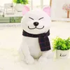 Shiba Inu Köpek Oyuncak Japon Vali Eşarp Köpek Oyuncak Yumuşak Dolgulu Peluş Peluş Sevimli Cosplay Erkek Kız Hediye Oyuncak 25cm J220729