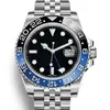 2020 orologio subacqueo da uomo Movimento meccanico automatico blu Ceramica nera quadrante 40 mm Bracciale Jubilee Rox Master orologi da polso282K