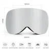 Skidglasögon COPOZZ Googles Snowboardglasögon Herr Dam Antifog Cylindrisk snö UV-skydd Vintersport Gafas 221105