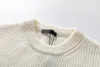 Mężczyźni designerski z dzianiny sweter jesienny i zimowy bluza okrągła szyi luźna litera haft z kapturem damska kurtka sweter Bal 88