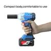 Dongcheng 20V Series 488n.M 1/2 '' Square Battery Impact Wrench Set