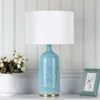 Table Lamps ORY Ceramic Desk Lamp Luxury LED Decorative Bedside Light For Living Room Bedroom Library Study Office