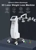 Kroppsbantningsutrustning 6D LIPOLASER UPPDATERING TILL 8D LIPO LASER Icke-invasiv 635nm 532nm Dual Laser Fat Burning Bodys form Slim System Machine