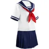 Симулятор Yandere Ayano Aish White Cotton JK Униформа школьного униформы в стиле колледжа косплей костюм игра ролевая игра J220720