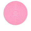 Silicone Pastry Baking Mat Non Stick 12inch Round Rolling Dough Mats with Measurements for Pizza Fondant Pie Cake Baking