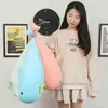 Super Soft 65120cm Giant Plush Toys Sea Animal Large Blue Whale Soft Toy Cuddly Animal LDREN Birthday Present J220729