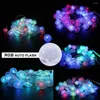 Strings 50/100 LED String Candy Ball Christmas Light USB 8 Modes Outdoor Garden Home Holiday Party Decoration Warm White/Red/RGB